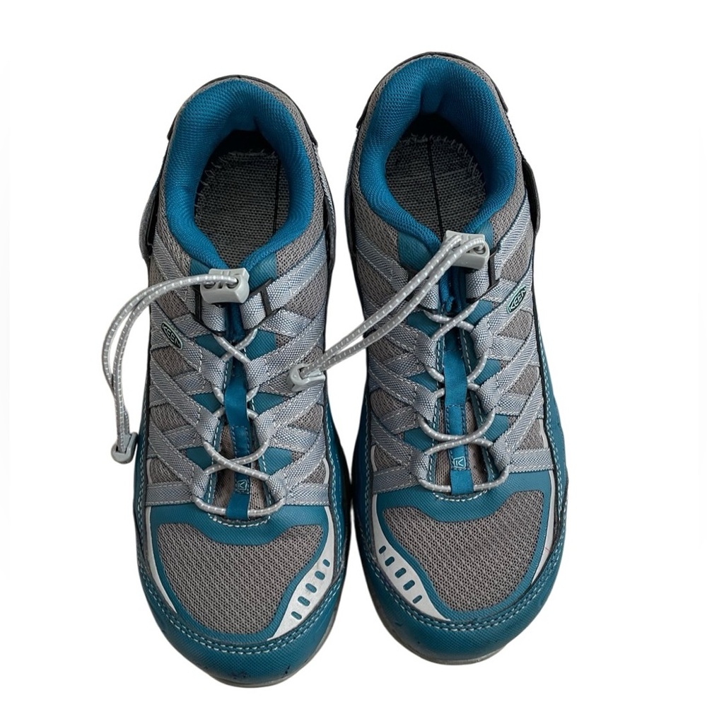 Keen Asheville AT ESD Aluminum Toe Safety Shoes Womens 8.5 M Blue